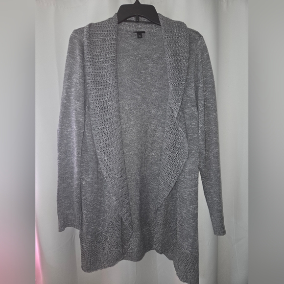 torrid Sweaters - Torrid Heather Gray Knit Cardigan
